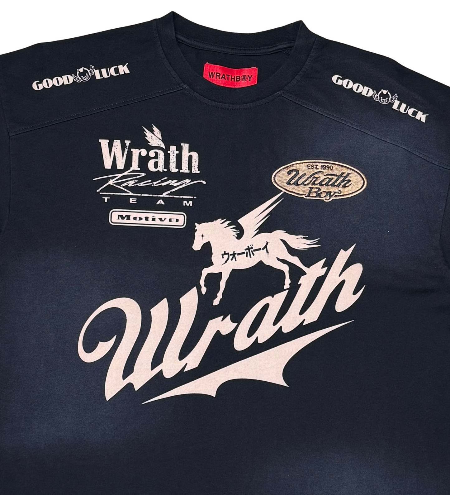 Wrath good luck racing tee
