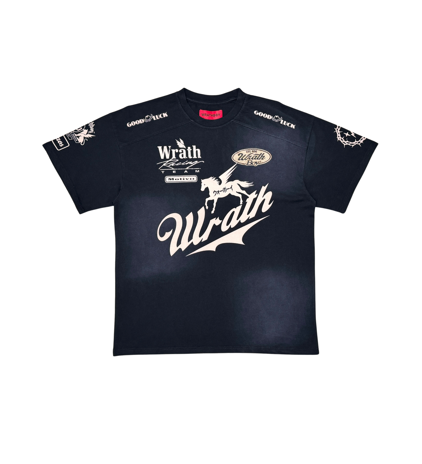 Wrath good luck racing tee