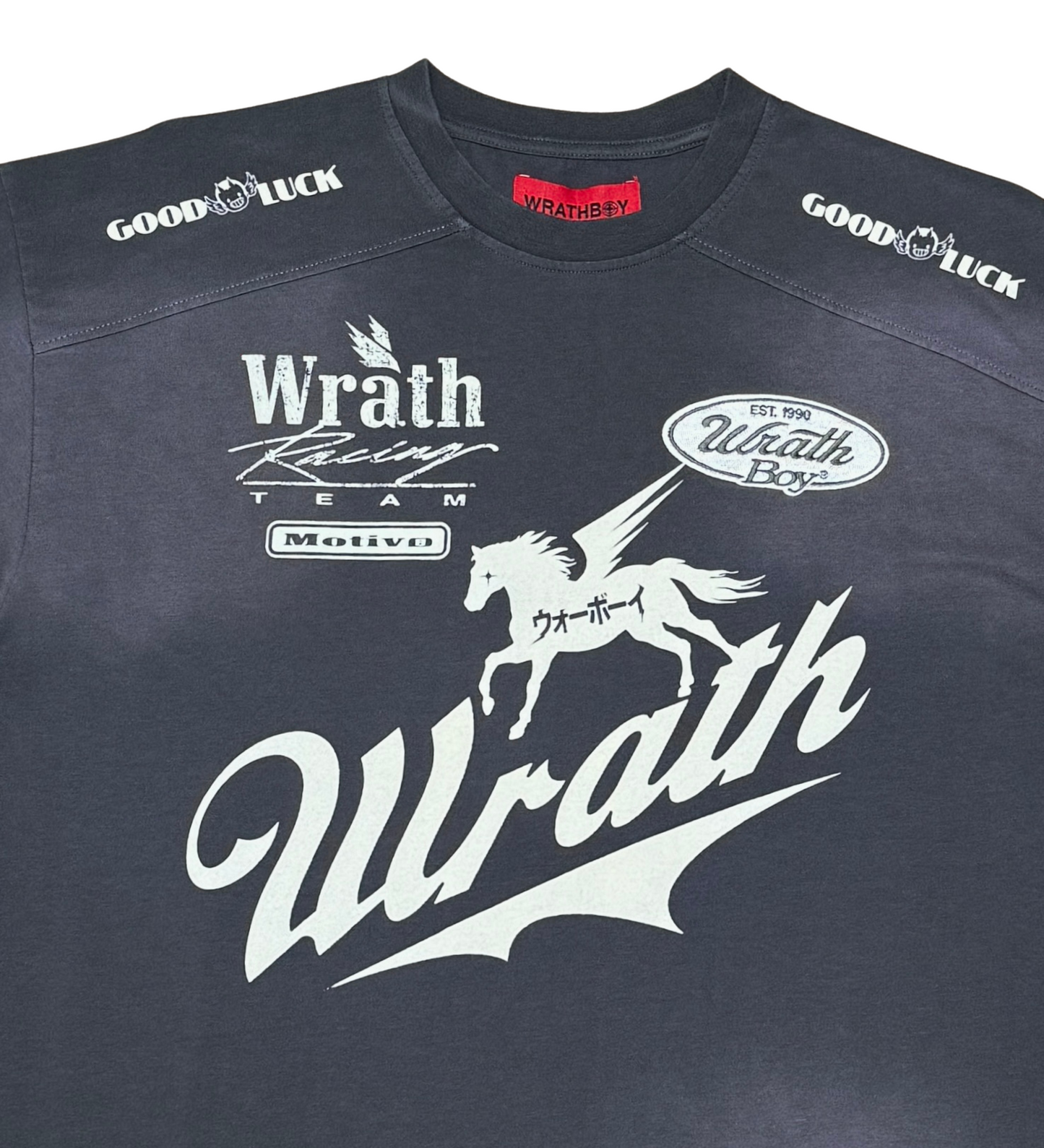 Wrath good luck racing tee