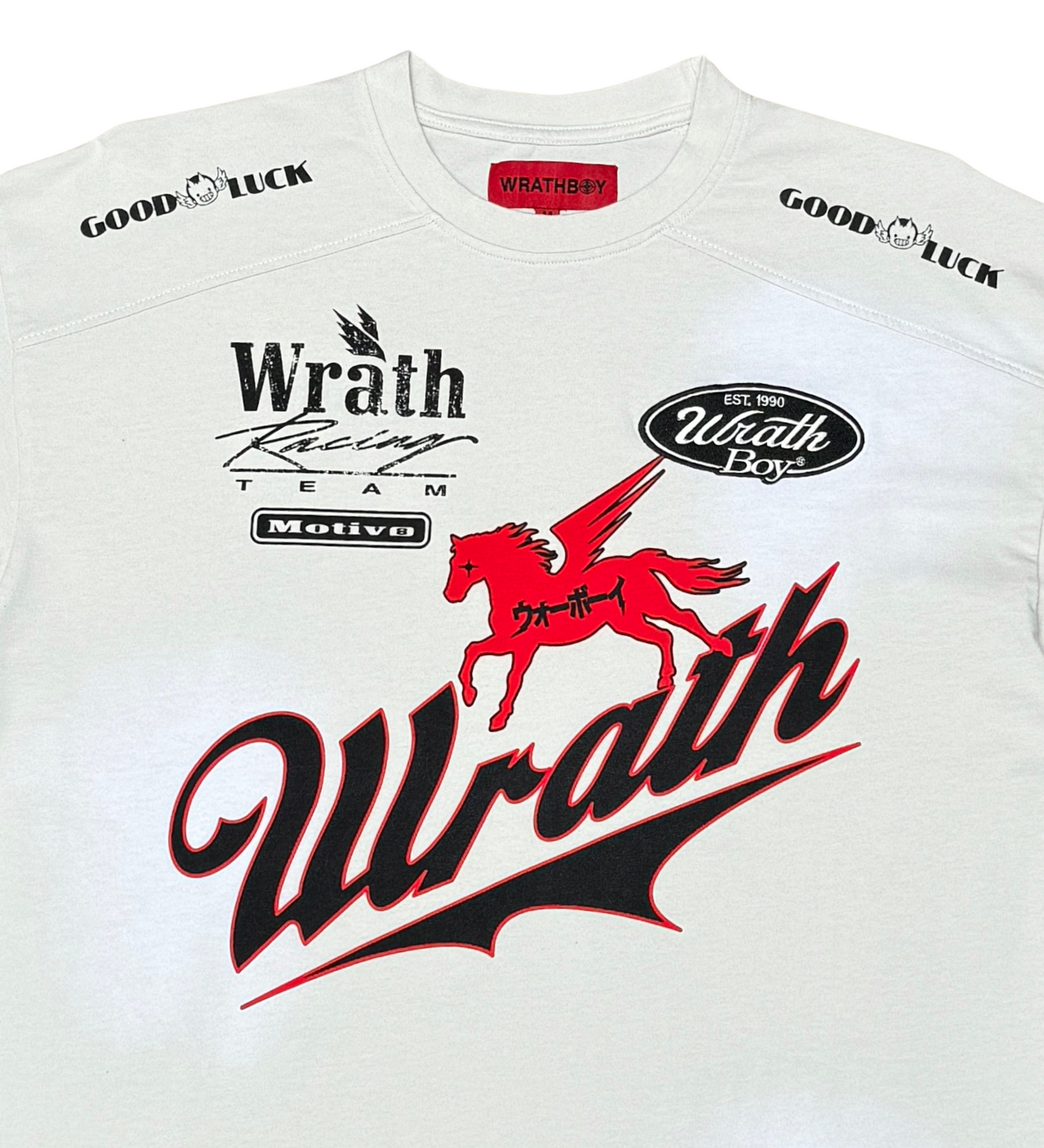 Wrath good luck racing tee