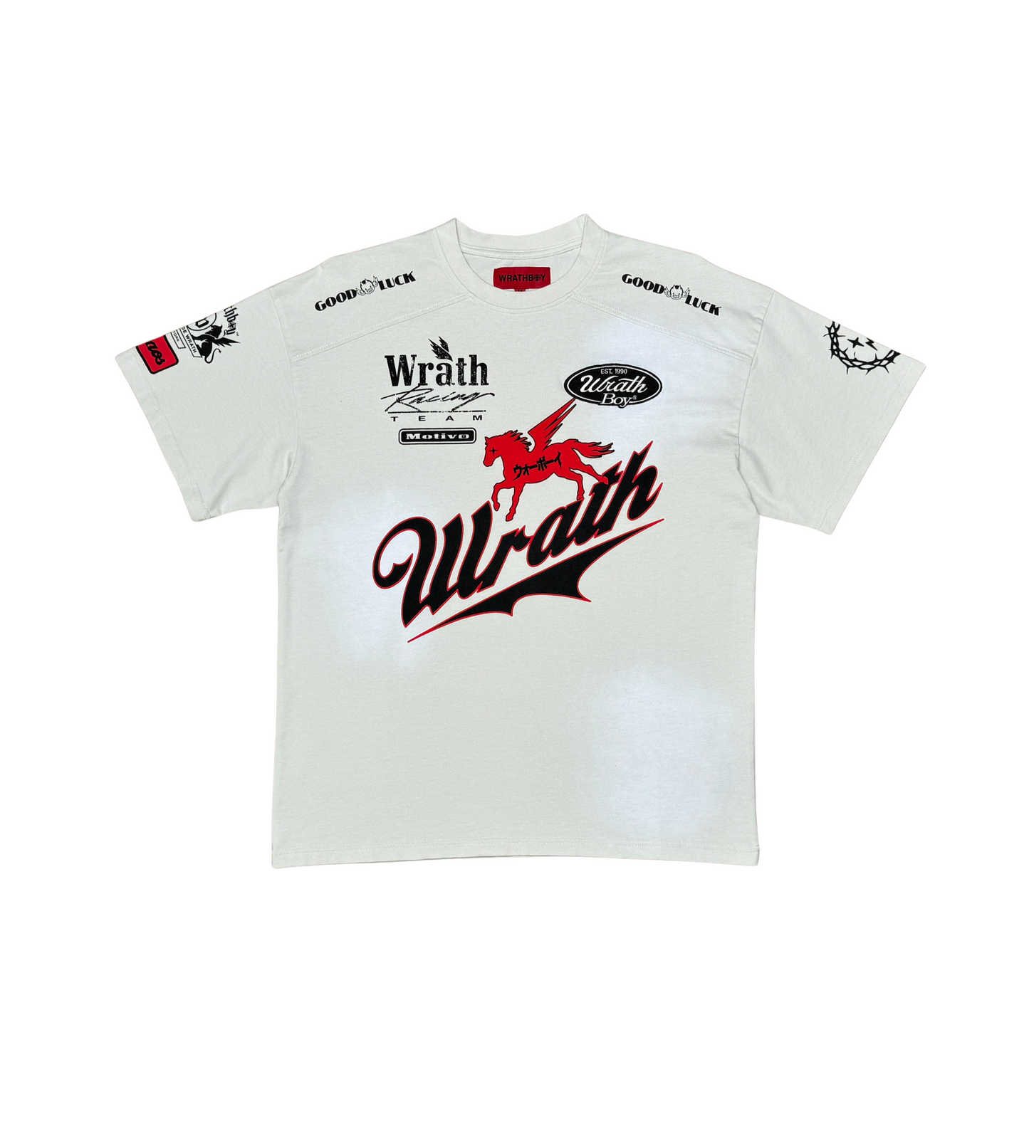 Wrath good luck racing tee