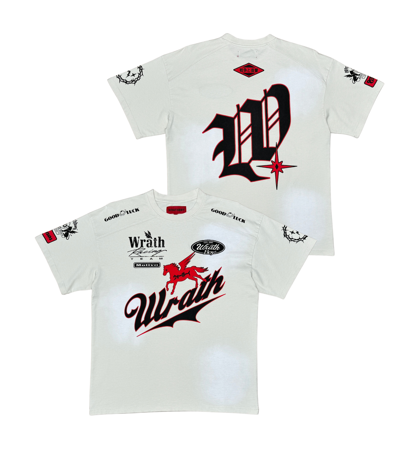 Wrath good luck racing tee