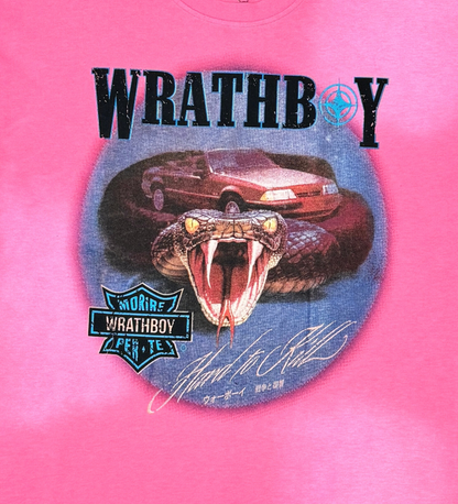 Wrathboy viper head vintage tee