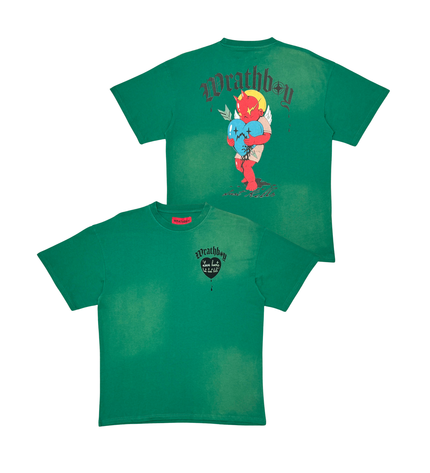 Love hurts but lust kills tee