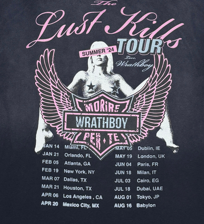 Wrathboy lust kills tour tee