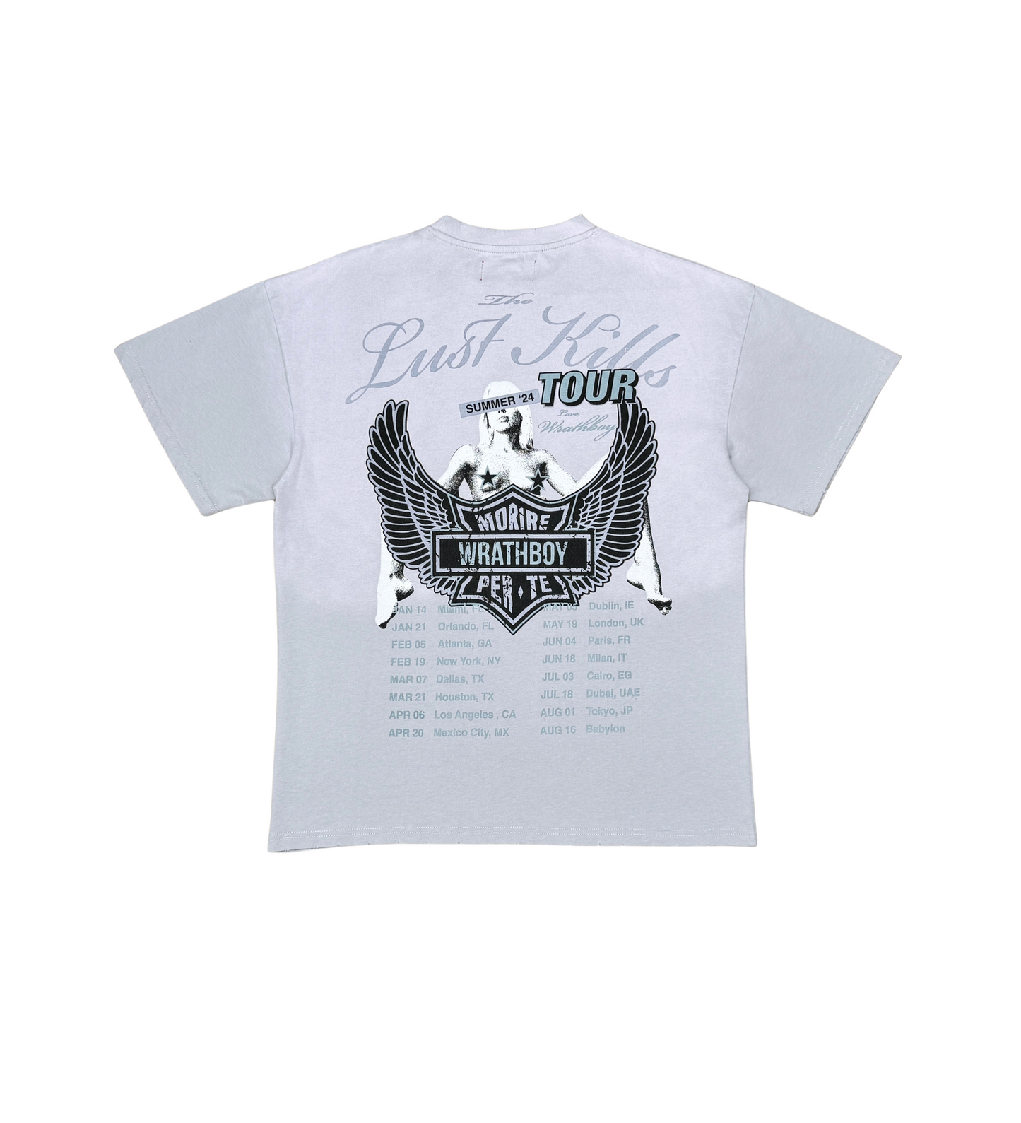 Wrathboy lust kills tour tee