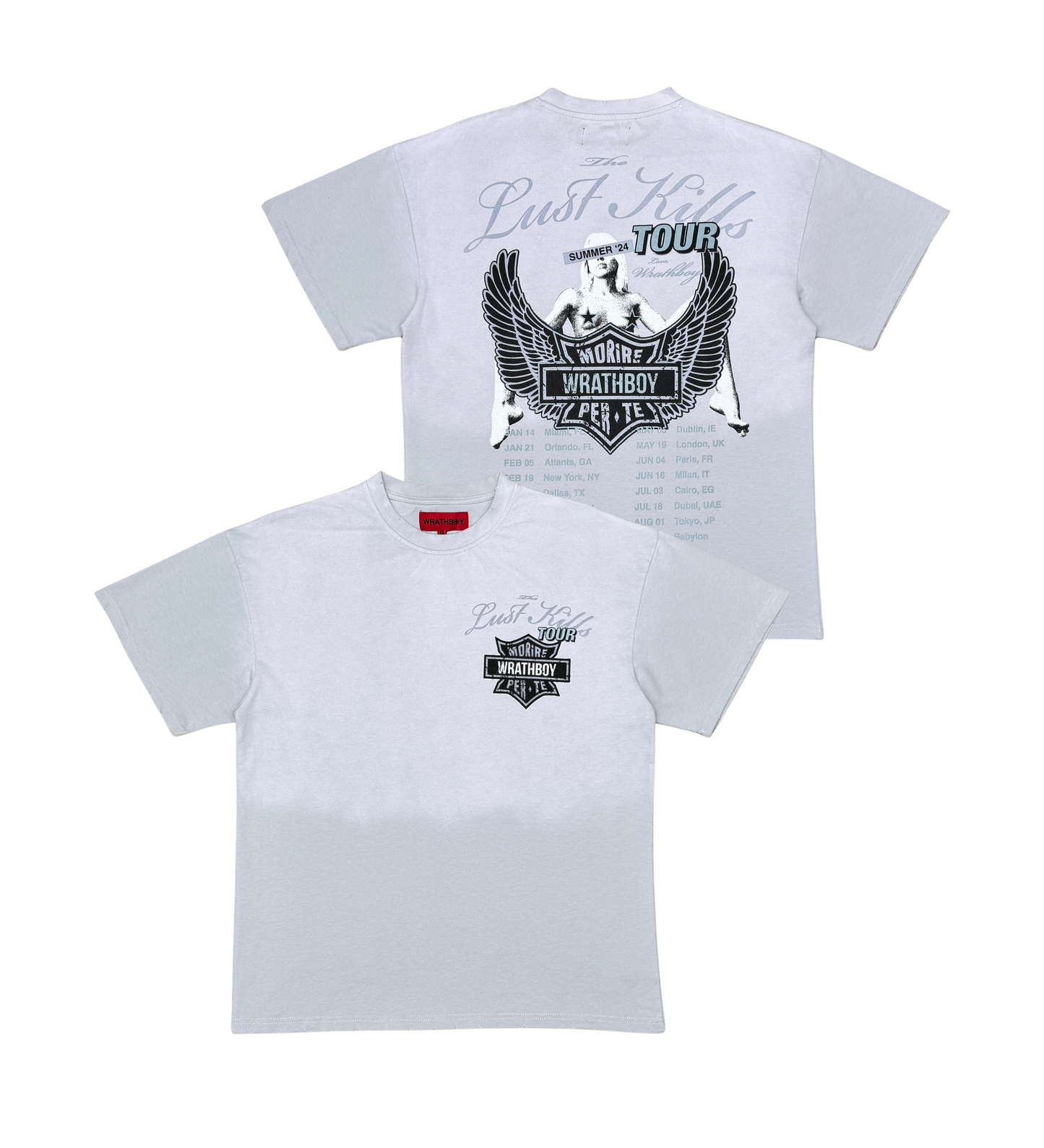 Wrathboy lust kills tour tee