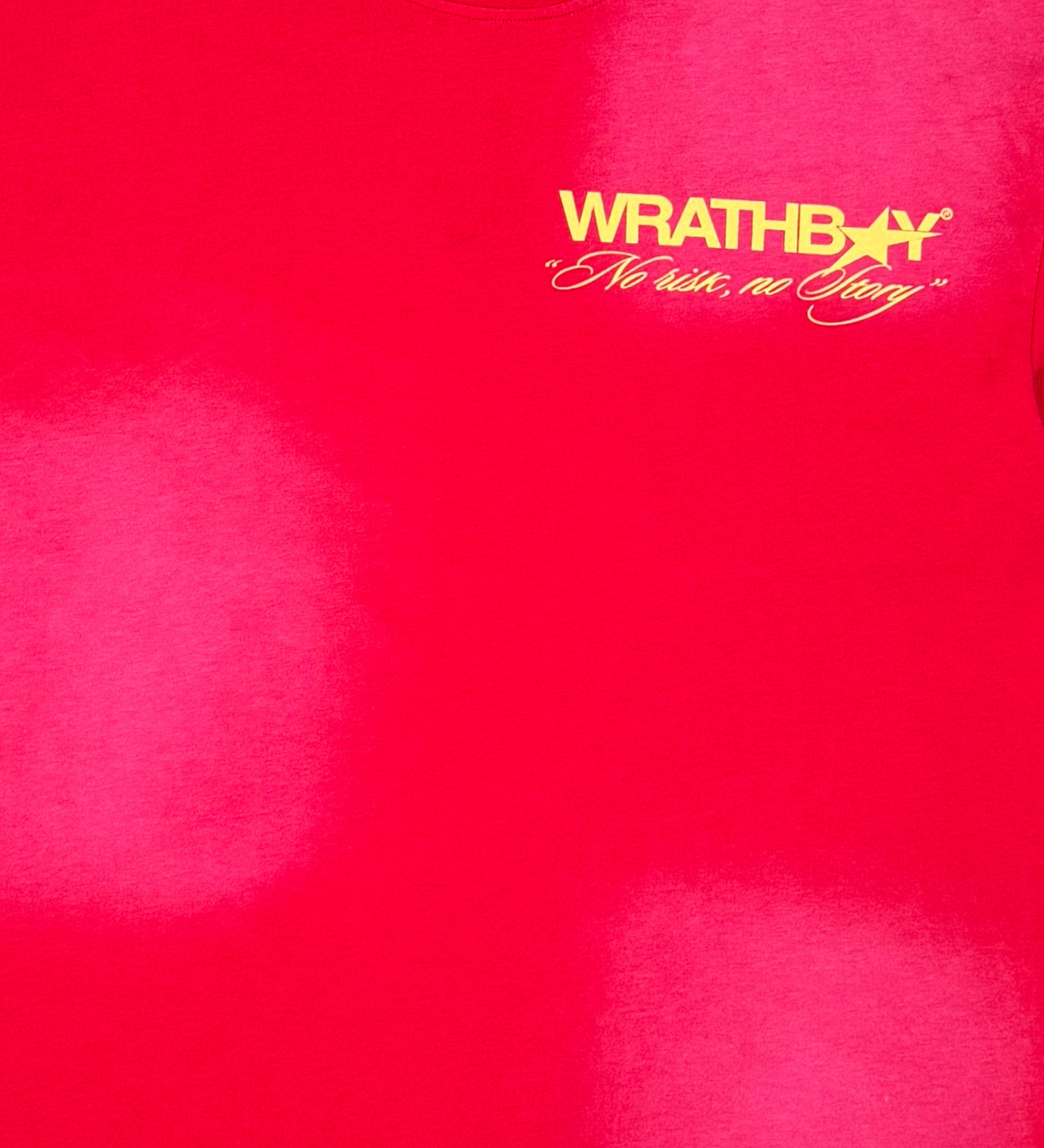 Wrathboy no risk, no story tee