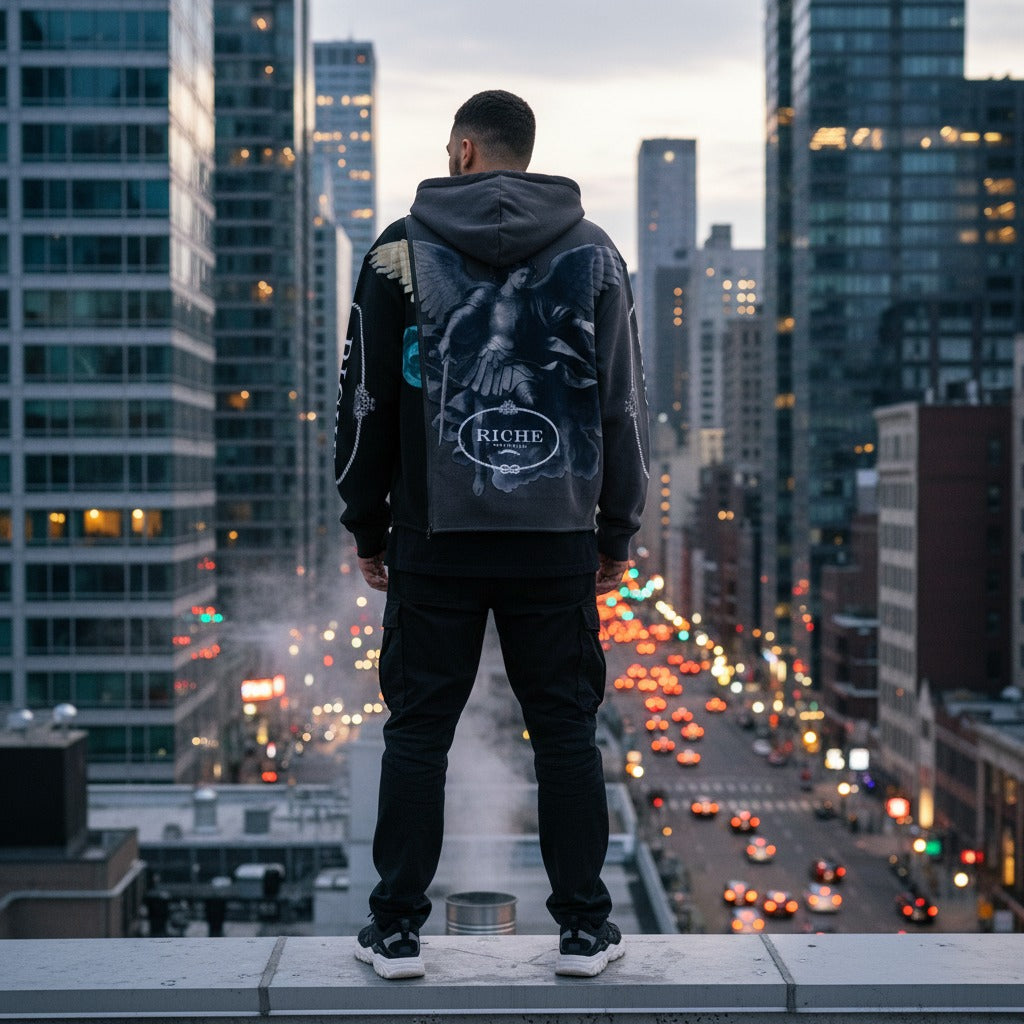 Archangel risen hoodie by Vie+Riche, view 14