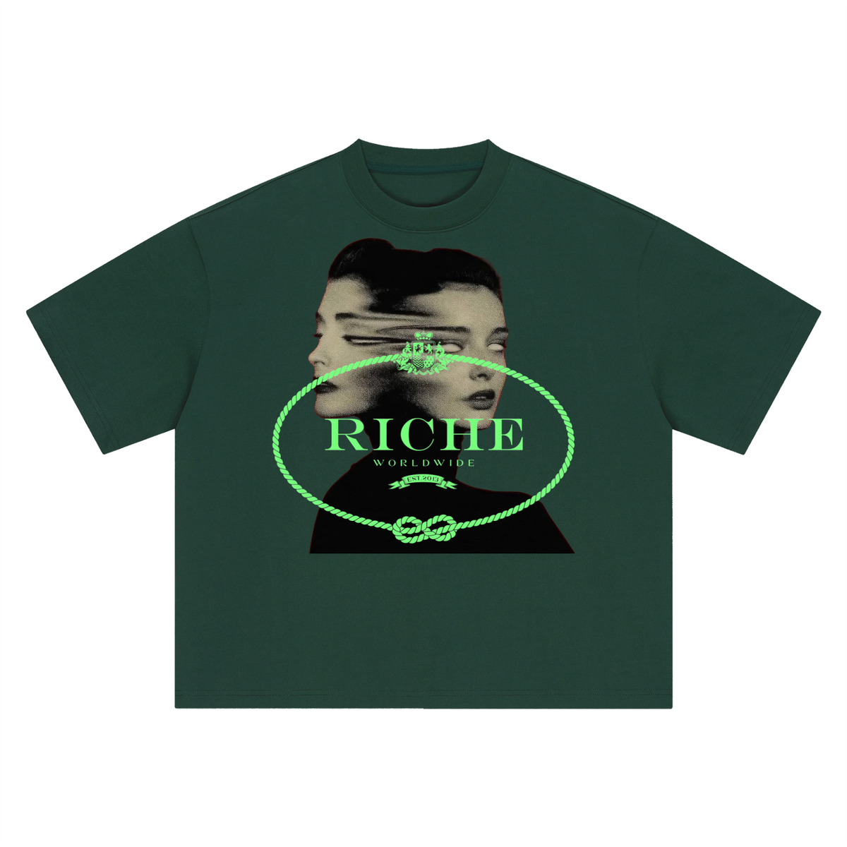 2face boxy oversized t-shirt by Vie+Riche, view 3