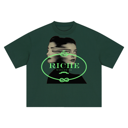 2face boxy oversized t-shirt