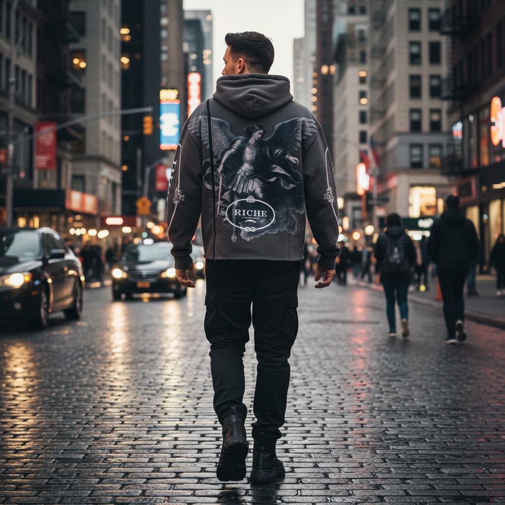 Archangel risen hoodie By Vie+Riche-12