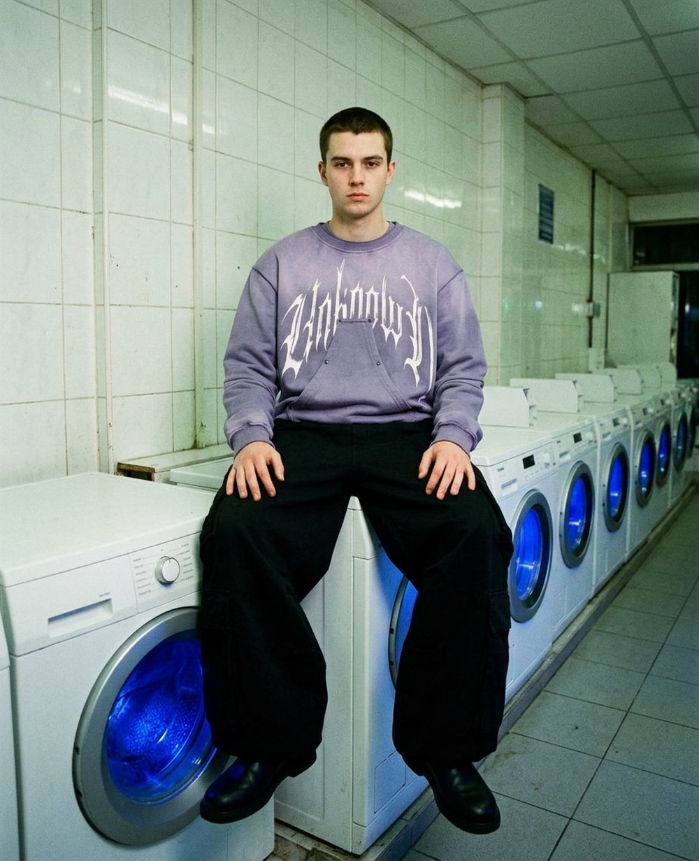 Crewneck Sweatshirt at Humen, campaign photo