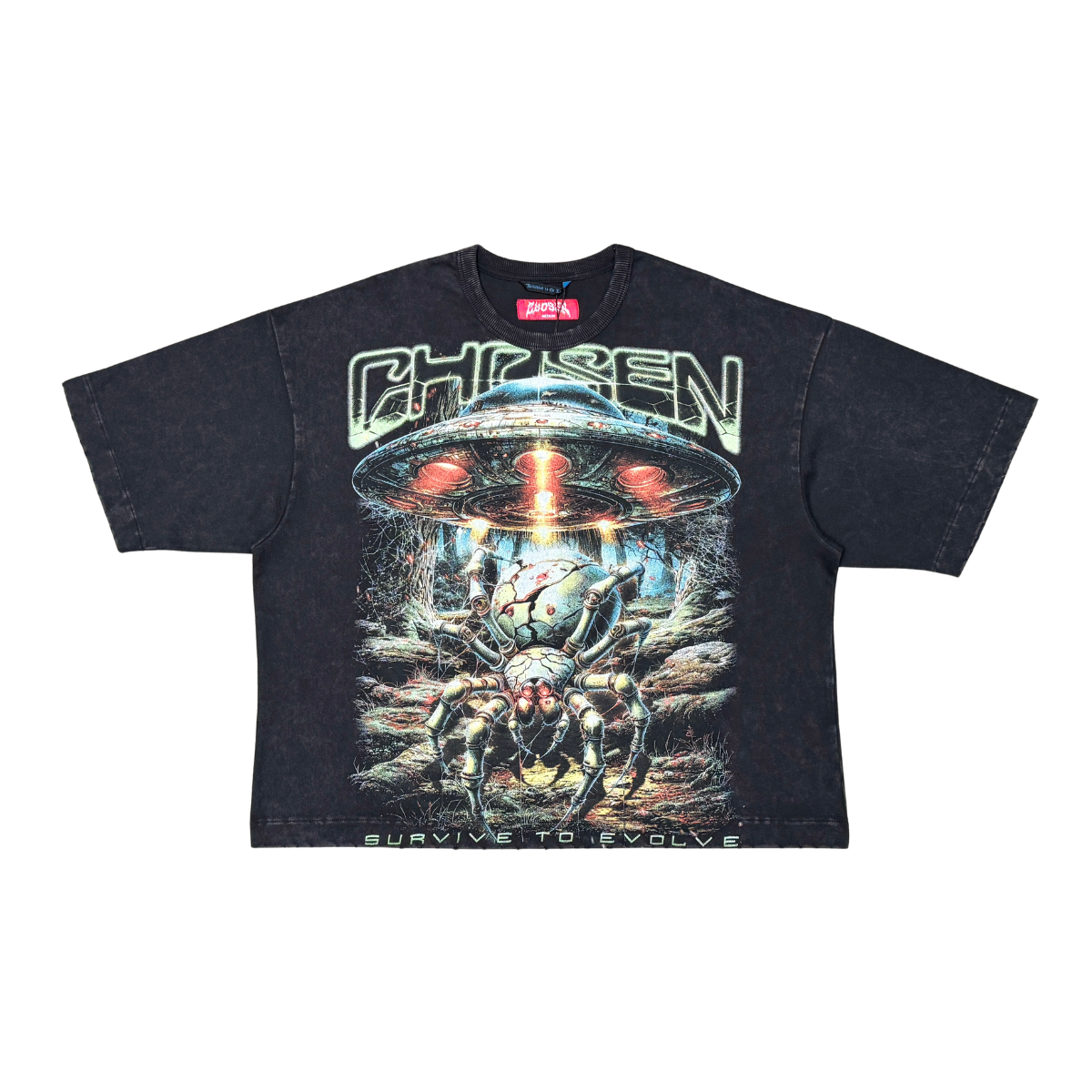 Chosen Cyber Spider Tee by VIERICHEPARIS, view 8