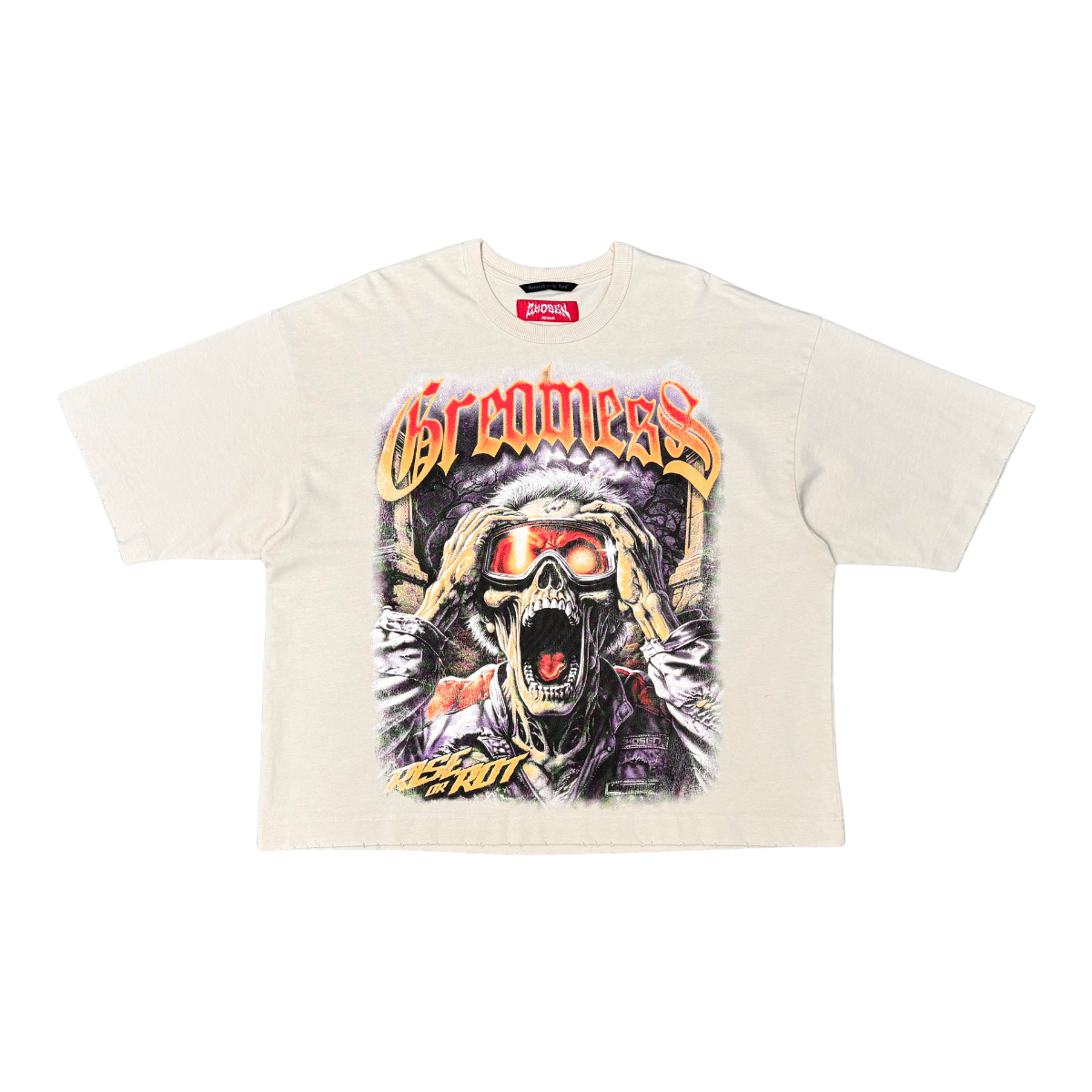Chosen Screaming Skull Tee by Chosen, view 4