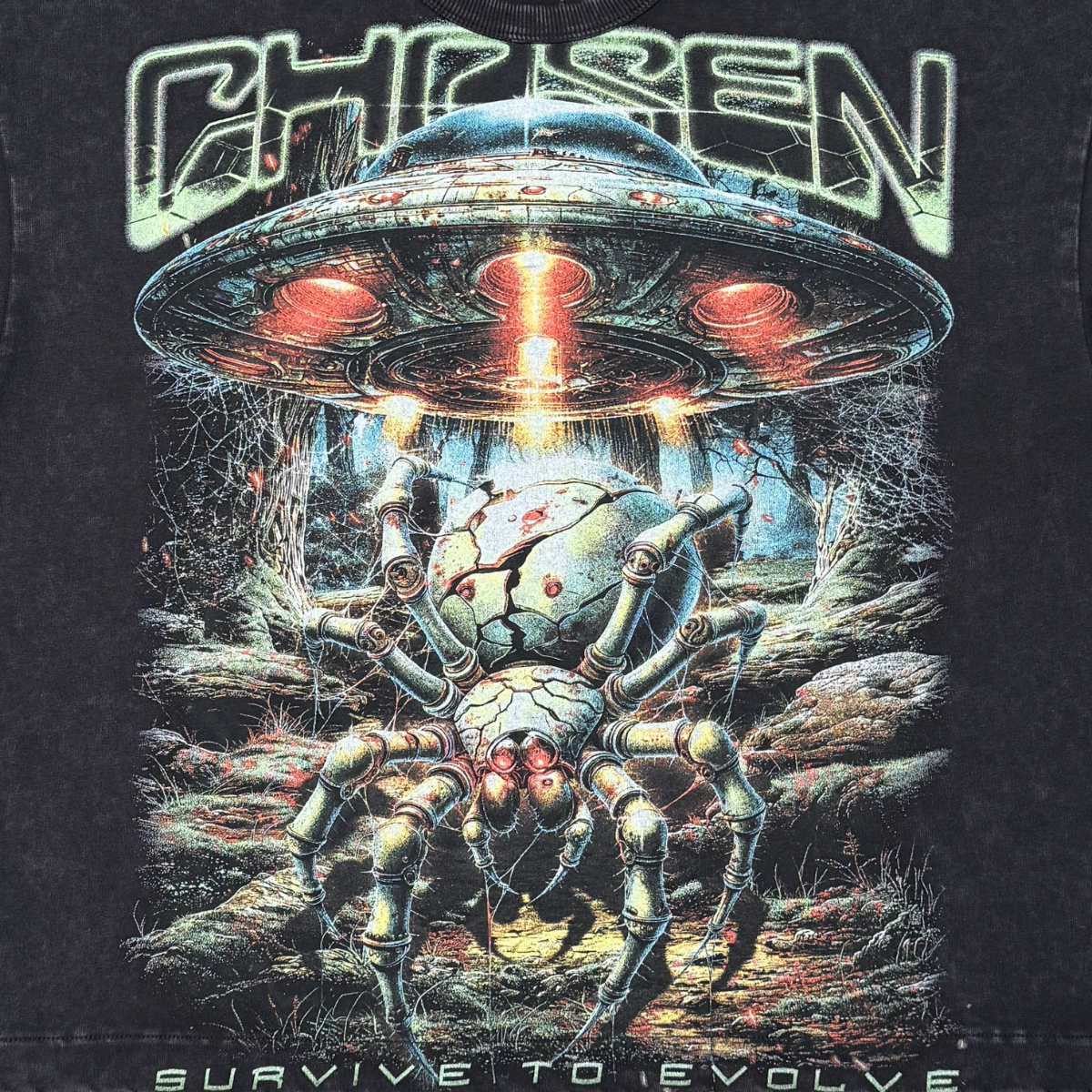 Chosen Cyber Spider Tee by VIERICHEPARIS, view 9