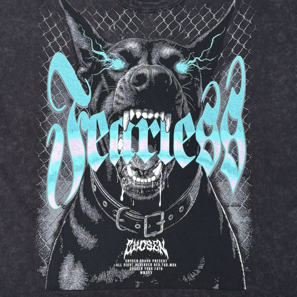 Chosen Fearless Dog Tee by VIERICHEPARIS, view 5