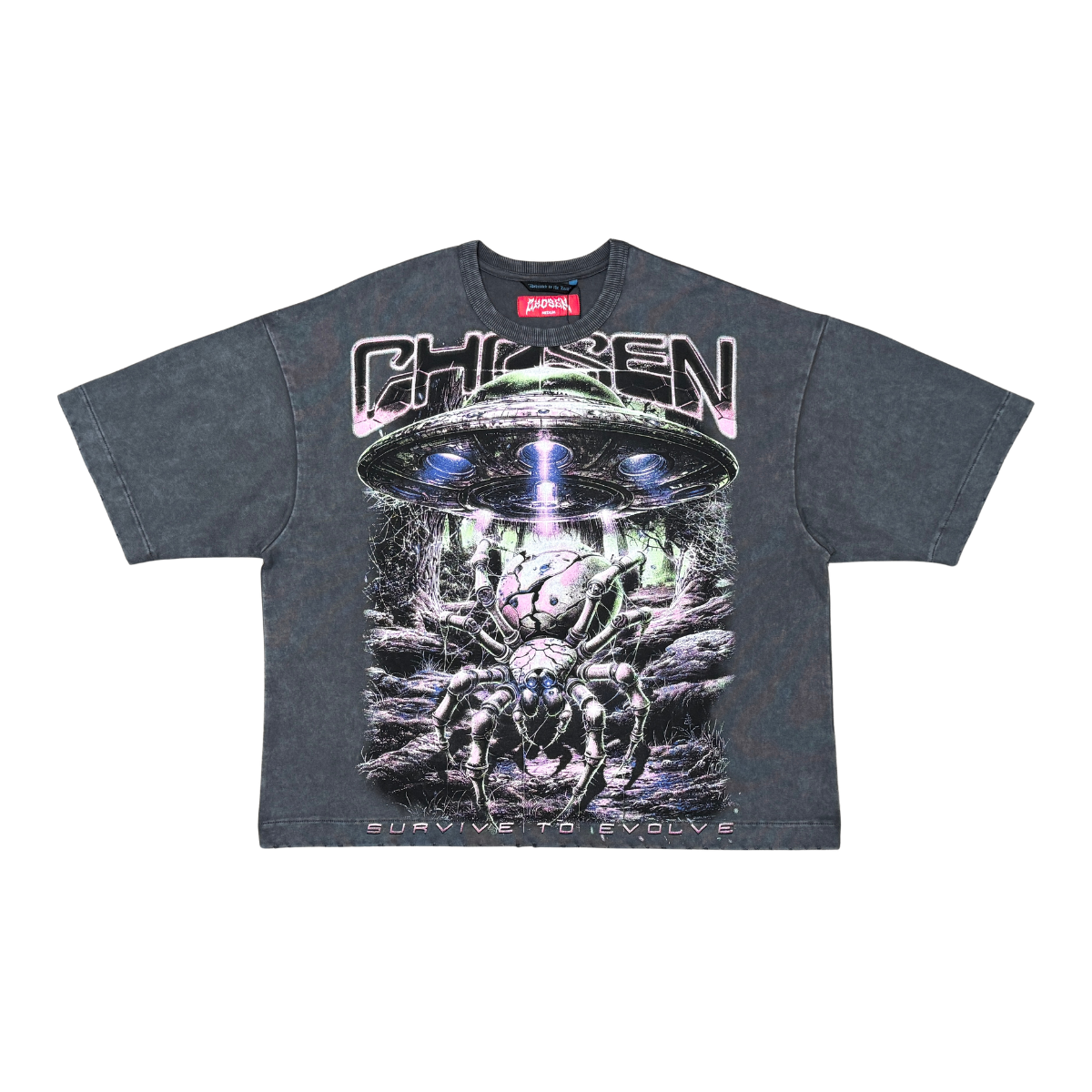 Chosen Cyber Spider Tee by VIERICHEPARIS, view 3