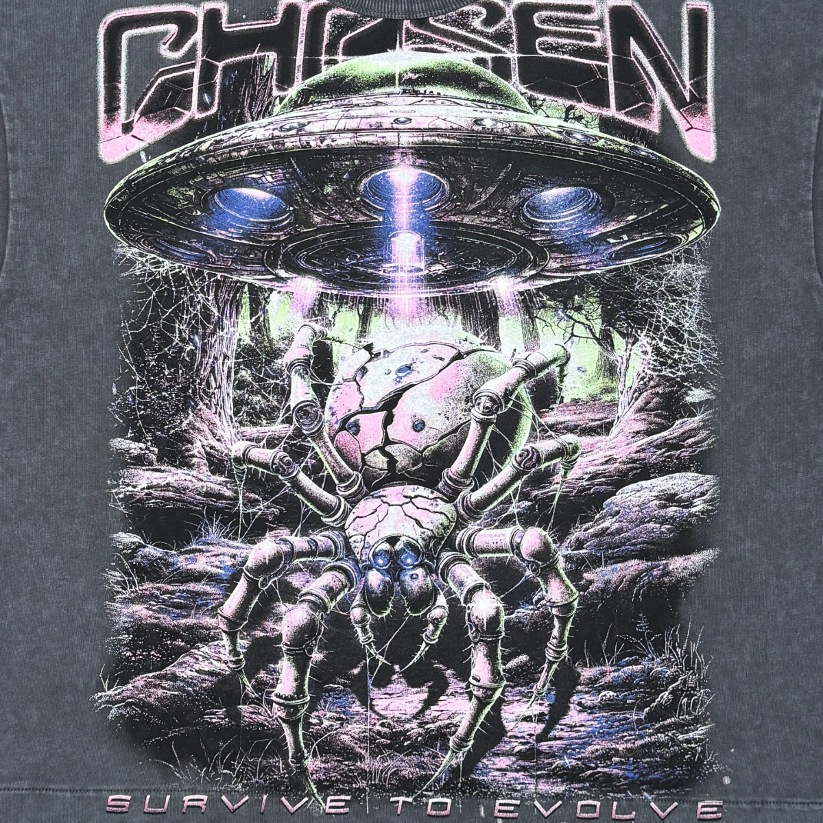 Chosen Cyber Spider Tee by VIERICHEPARIS, view 5