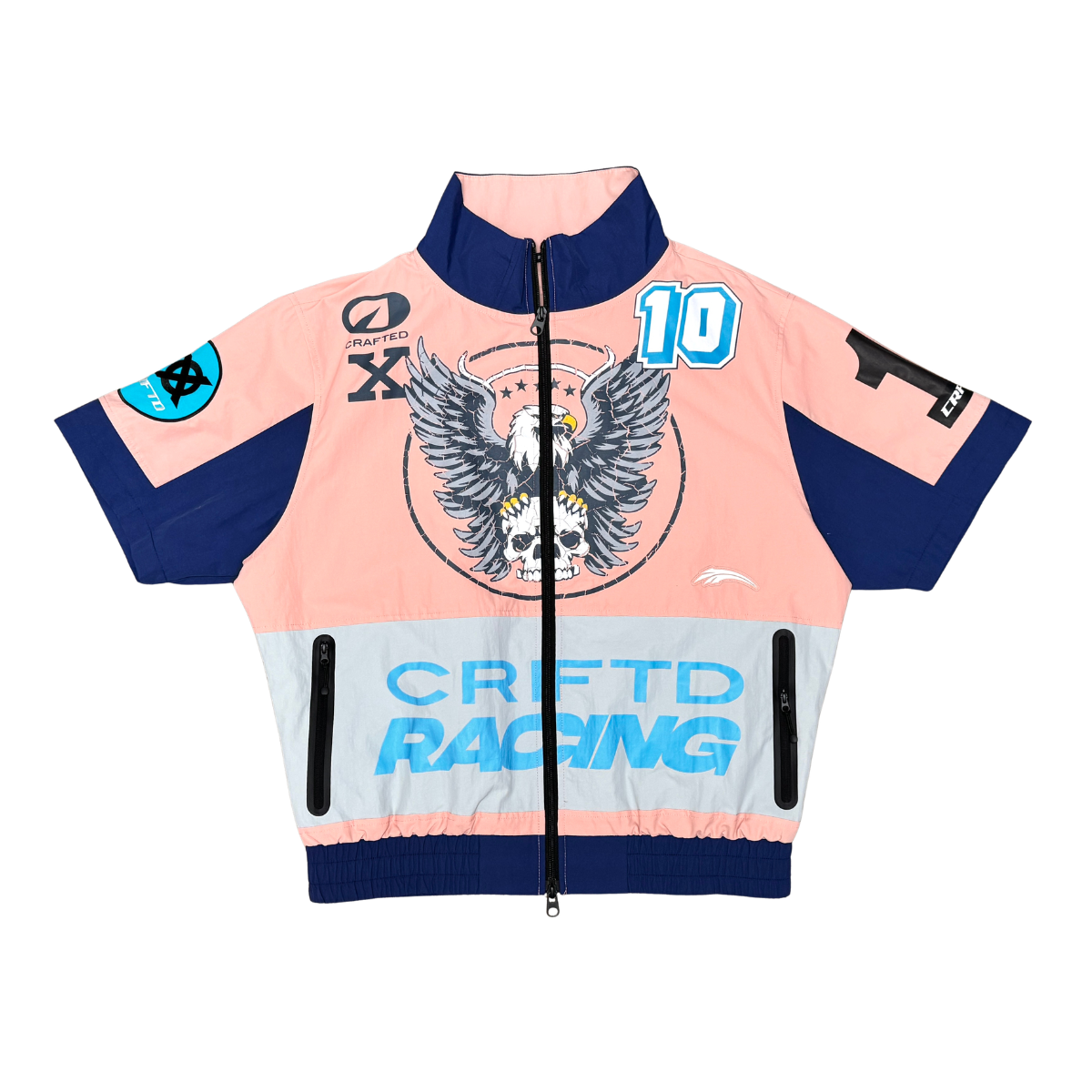 Turbo racing nylon short set by Crafted, view 3