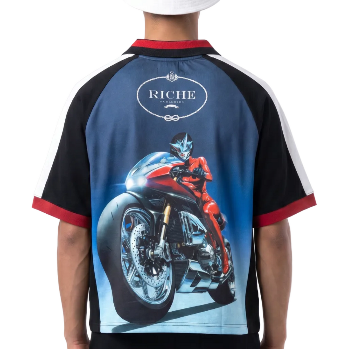 Ducati racer jersey by Vie+Riche, view 2