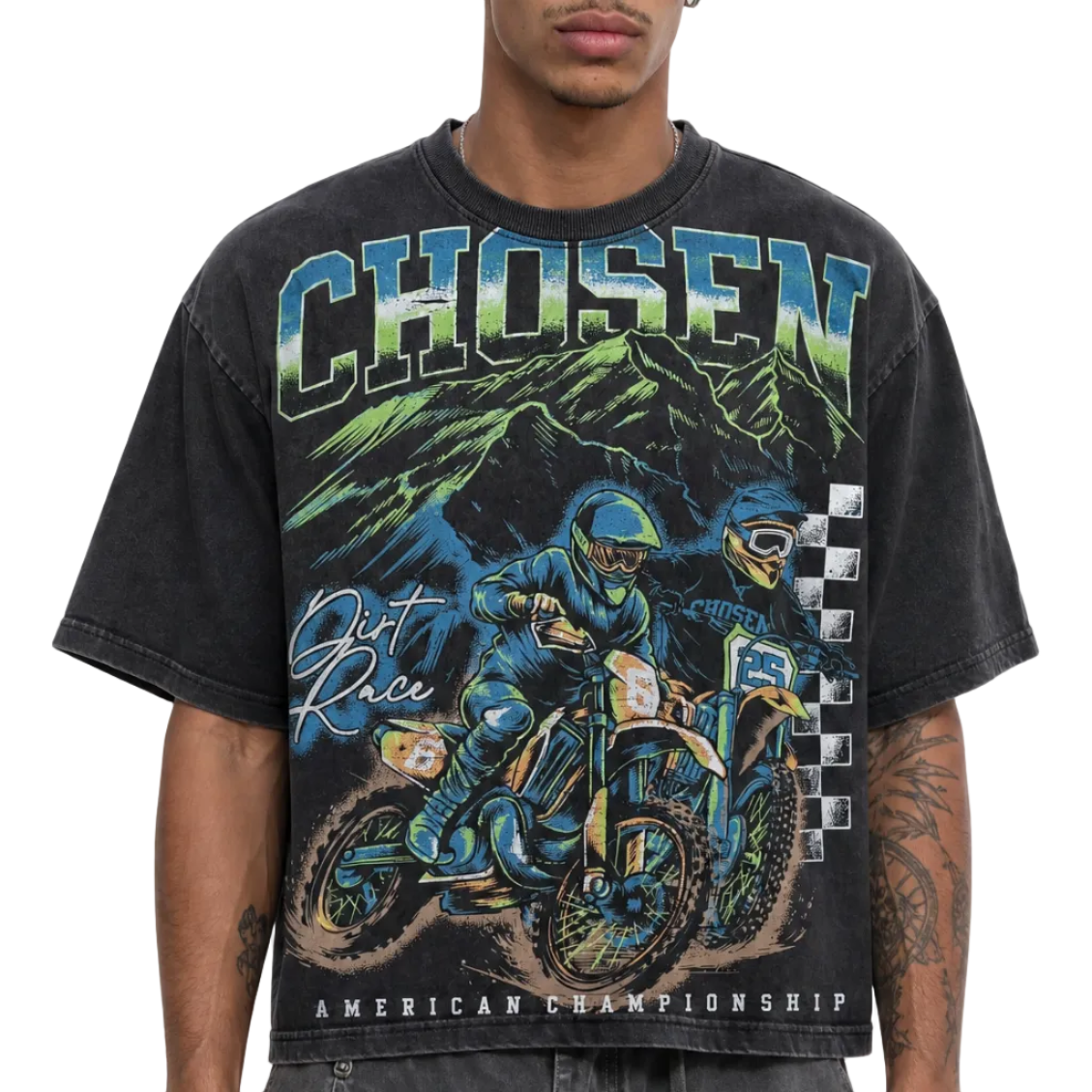 Chosen Dirt Bike Tee by Chosen, view 1