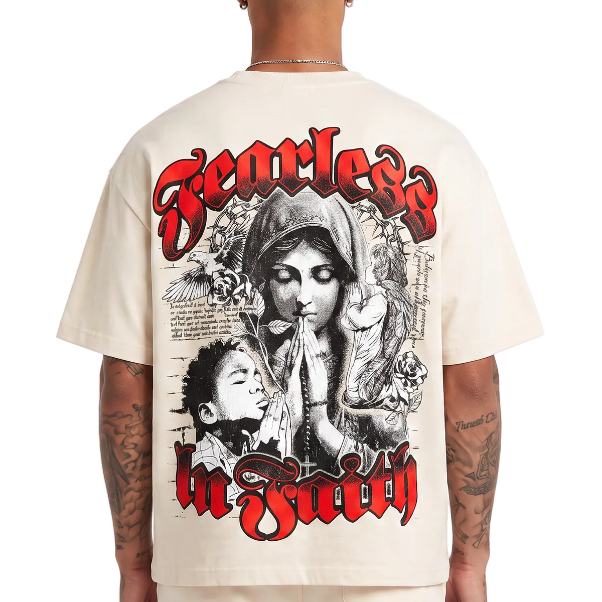 Fearless in Faith Tee by VIERICHEPARIS, view 10