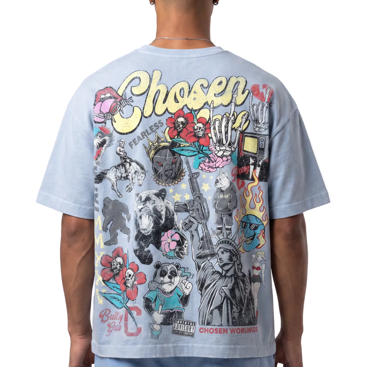 Chosen Floral Skeleton Tee by Chosen, view 9