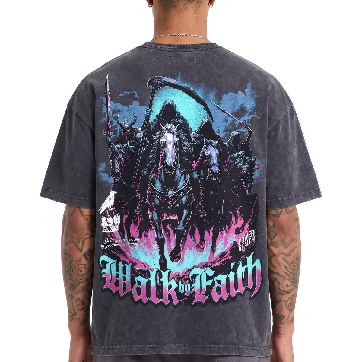 Walk by Faith Graphic Tee by Chosen, view 10