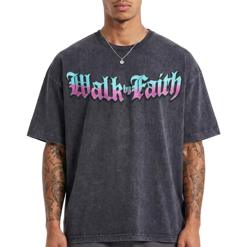 Walk by Faith Graphic Tee by Chosen, view 7