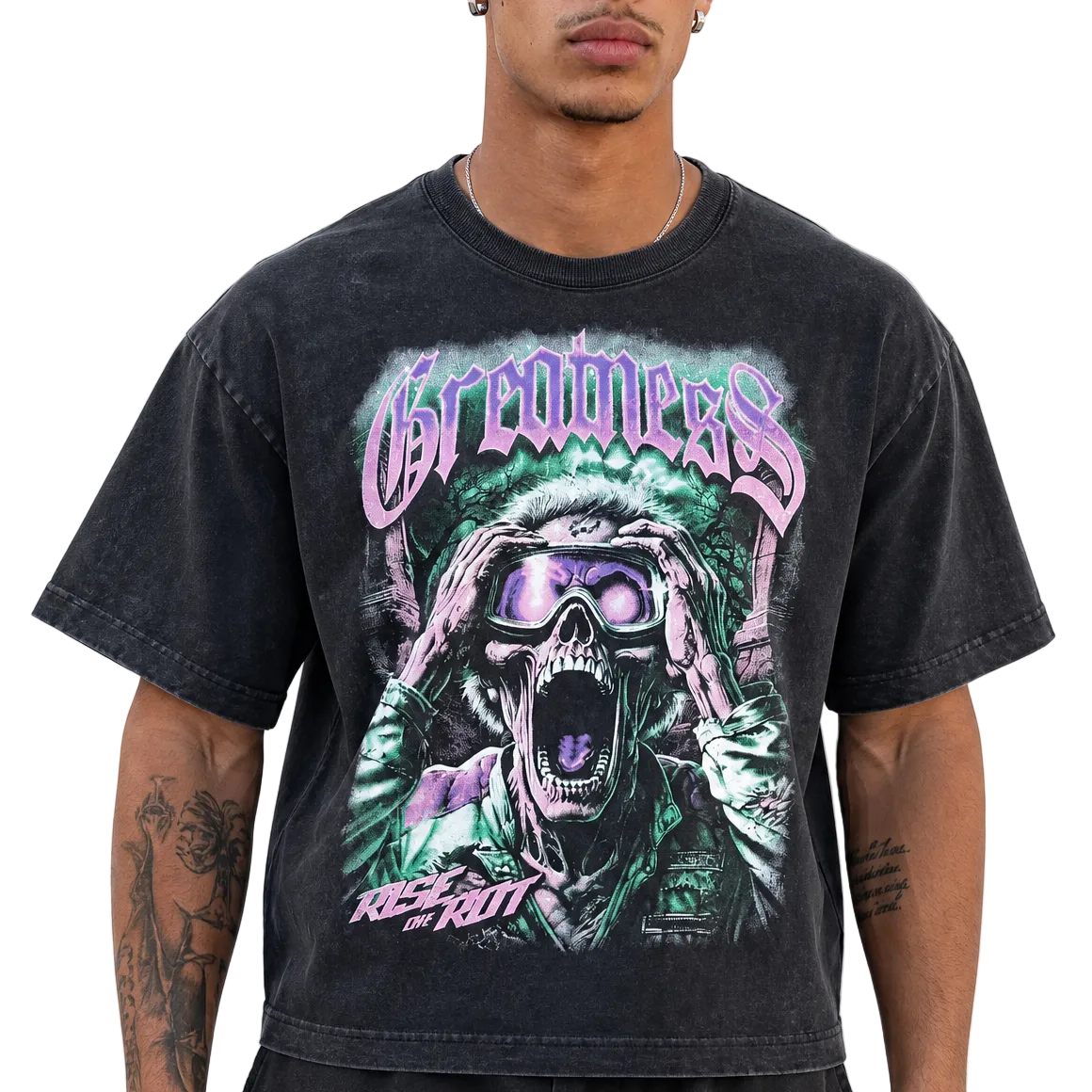 Chosen Screaming Skull Tee by Chosen, view 1