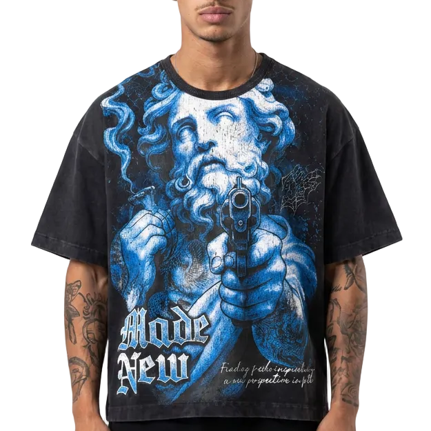 Made New Statue Graphic Tee by Chosen, view 1