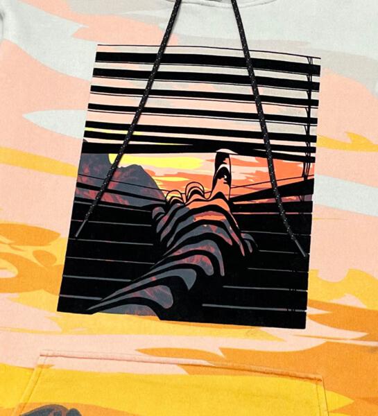Sunset hoodie