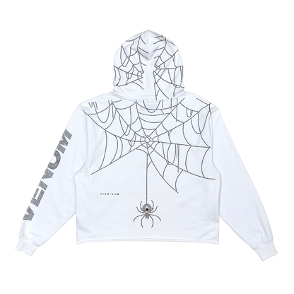 Venom biker cropped hoodie By Vie+Riche-17